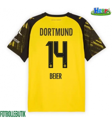 Borussia Dortmund Maximilian Beier #14 Hemmatröja 2025-26 Kortärmad